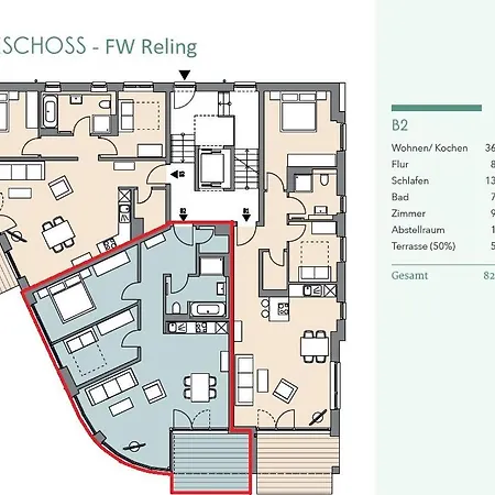 Reling - B2 Apartment