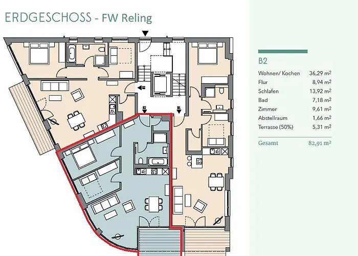 Reling - B2 Appartement